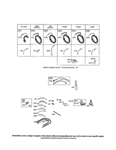 Alternator/Wire/Connector Diagram and Parts List for 286700 0102-4529 Briggs and Stratton Engine